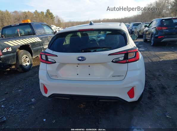 JF1GUABC0S8321661 2025 SUBARU IMPREZA White 