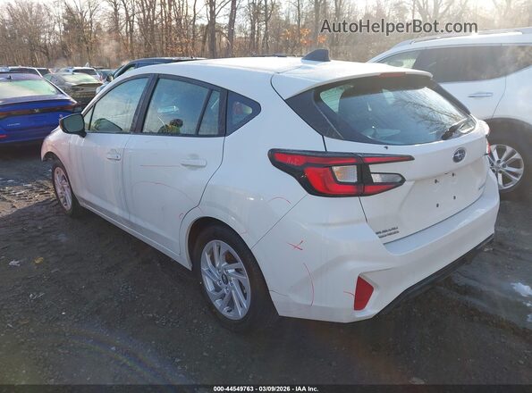 JF1GUABC0S8321661 2025 SUBARU IMPREZA White Հետևի ձախ
