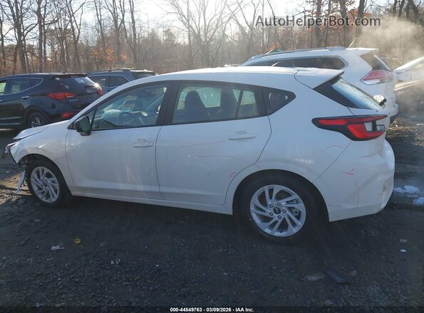 JF1GUABC0S8321661 2025 SUBARU IMPREZA White Սալոնի 360 աստիճան տեսք