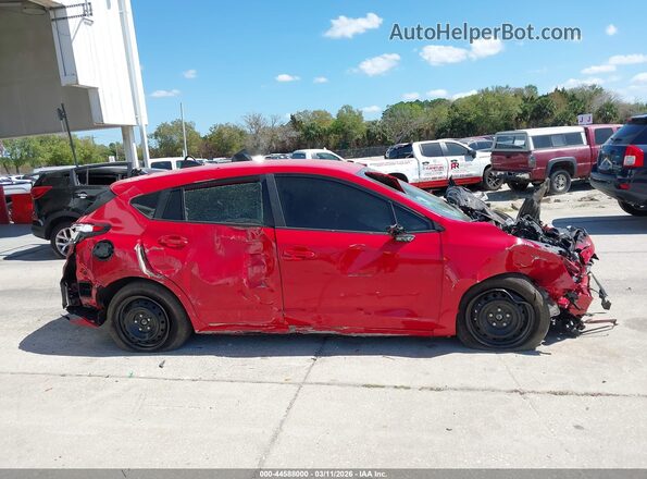 JF1GUABC2S8331317 2025 SUBARU IMPREZA Красный Панорамный вид салона 360°