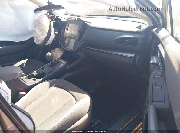 JF1GUABC4S8237763 2025 SUBARU IMPREZA Gray Vista interior delantera