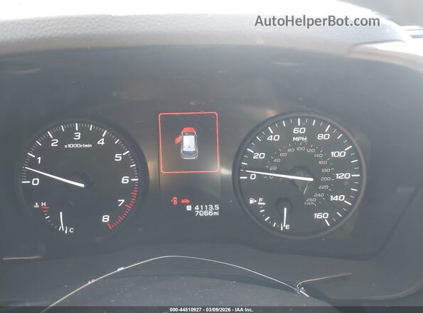 JF1GUABC4S8237763 2025 SUBARU IMPREZA Gray Vista de los asientos traseros