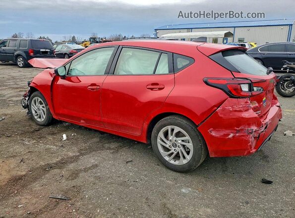 JF1GUABC4S8251565 2025 SUBARU IMPREZA Красный Задняя левая четверть