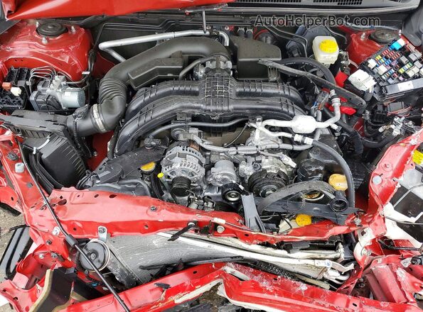JF1GUABC4S8251565 2025 SUBARU IMPREZA Красный Вид задней части салона