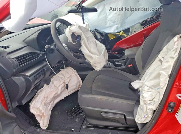 JF1GUABC4S8251565 2025 SUBARU IMPREZA Красный Вид салона спереди