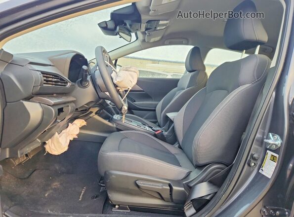 JF1GUABC5S8333885 2025 SUBARU IMPREZA Gray Front interior view