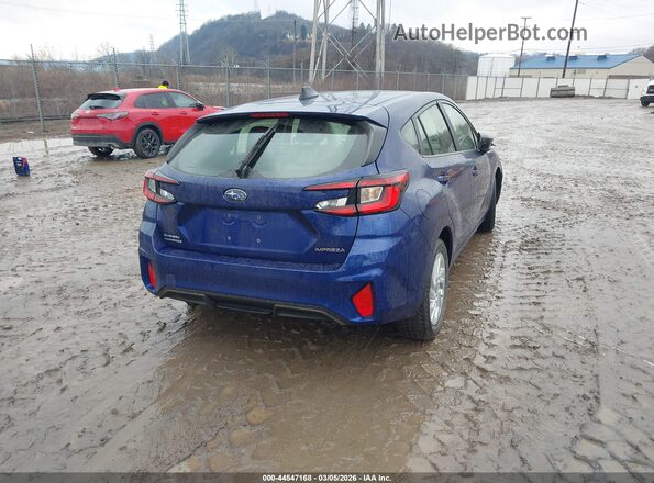 JF1GUABC7S8201727 2025 SUBARU IMPREZA Blue Задня права чверть