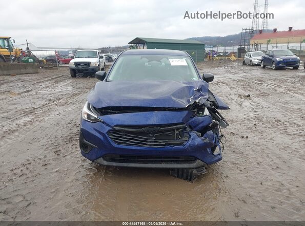 JF1GUABC7S8201727 2025 SUBARU IMPREZA Blue Вид щитка приладів