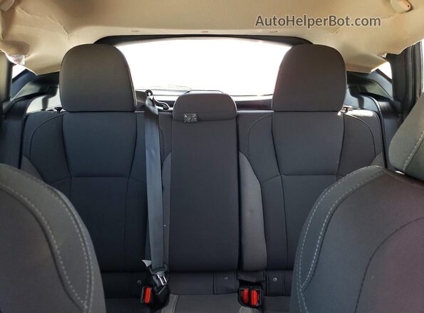 JF1GUABC9S8239122 2025 SUBARU IMPREZA Gray Rear seats view