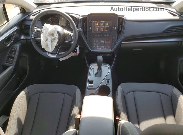 JF1GUABC9S8239122 2025 SUBARU IMPREZA Gray Dashboard view