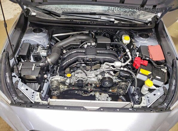 JF1GUABC9S8339821 2025 SUBARU IMPREZA Silver Вид задньої частини салону