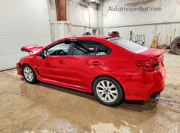 JF1VA1A60M9816144 2021 SUBARU WRX Red Tył lewy