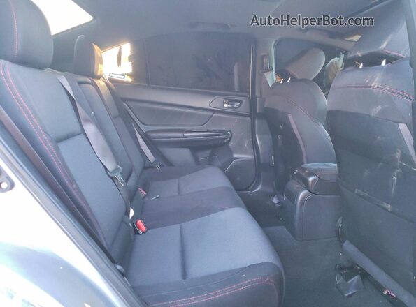 JF1VA1C6XM9821185 2021 SUBARU WRX Silver Vista de los asientos traseros