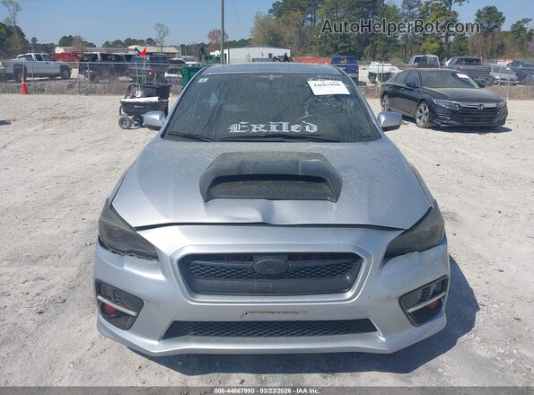 JF1VA1E68G9801079 2016 SUBARU WRX Silver Rear interior view