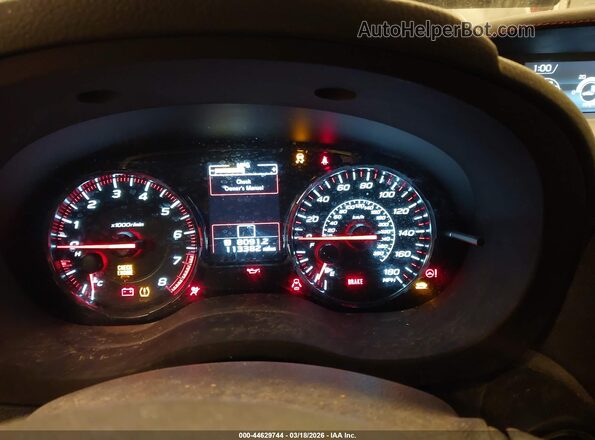 JF1VA1H6XM9810163 2021 SUBARU WRX Black Widok tylnych siedzeń