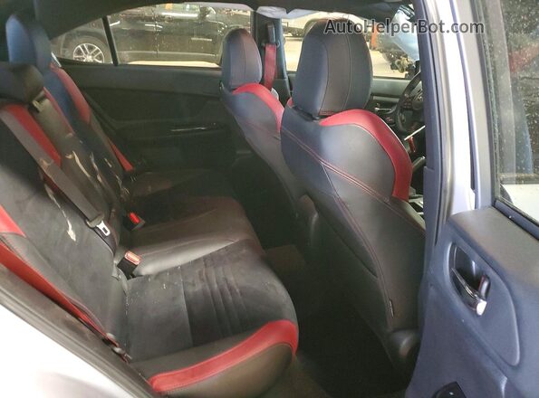 JF1VA2E63M9804747 2021 SUBARU WRX Silver Rear seats view