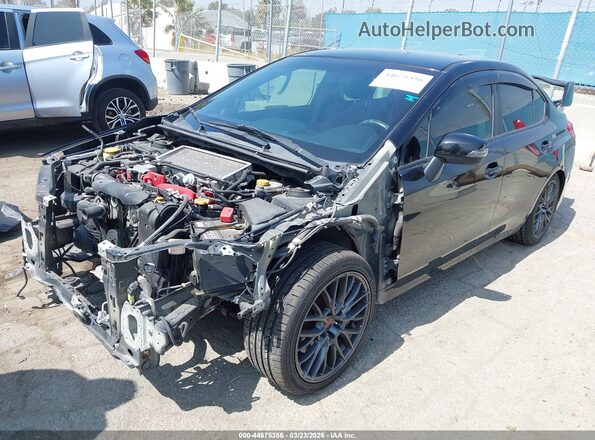 JF1VA2M62H9815519 2017 SUBARU WRX STI Black Przód lewy