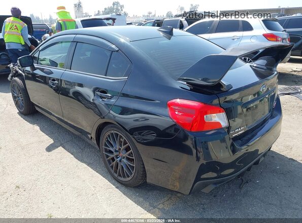 JF1VA2M62H9815519 2017 SUBARU WRX STI Black Tył lewy