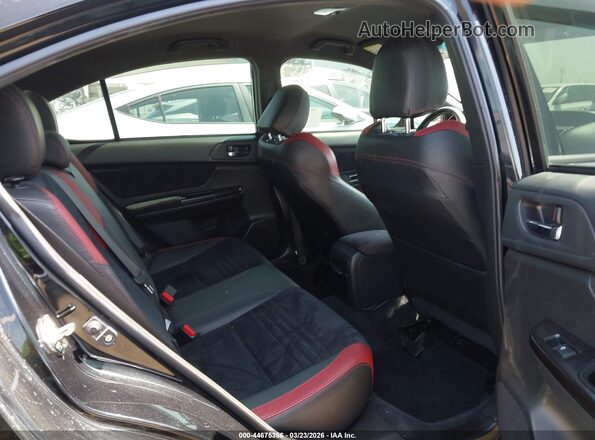 JF1VA2M62H9815519 2017 SUBARU WRX STI Black Widok naklejki z numerem VIN