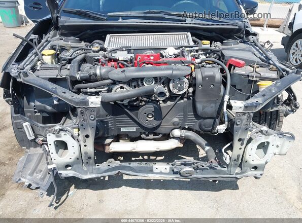 JF1VA2M62H9815519 2017 SUBARU WRX STI Black Widok z przodu