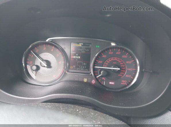 JF1VA2M66G9827252 2016 SUBARU WRX STI Black Вид задніх сидінь