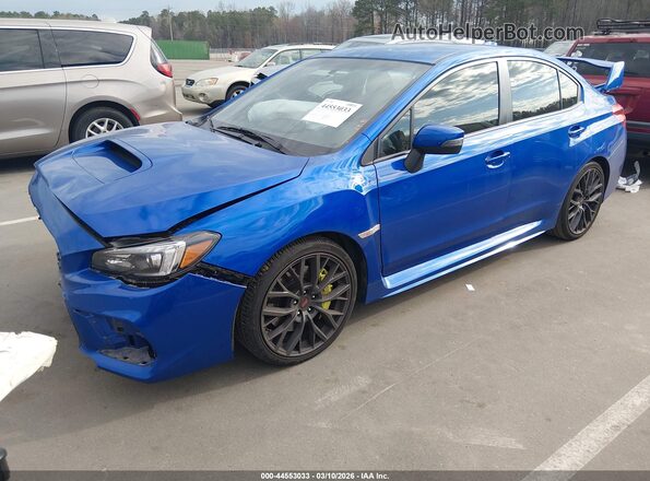 JF1VA2R60K9825532 2019 SUBARU WRX STI Blue Передня ліва чверть