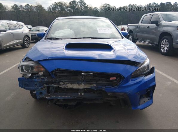 JF1VA2R60K9825532 2019 SUBARU WRX STI Blue Вид спереду