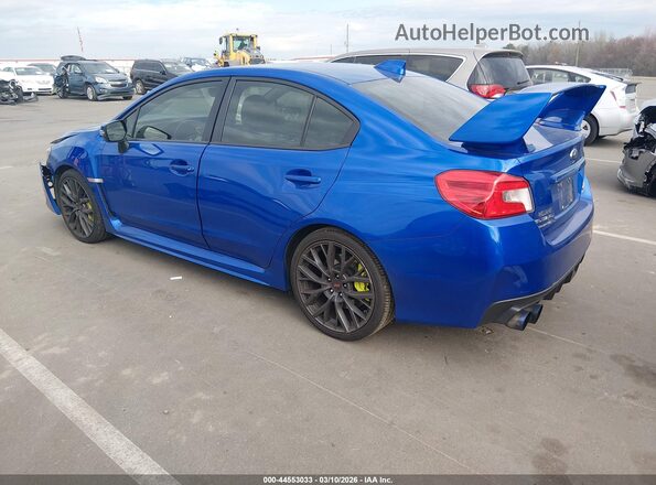 JF1VA2R60K9825532 2019 SUBARU WRX STI Blue Задня ліва чверть
