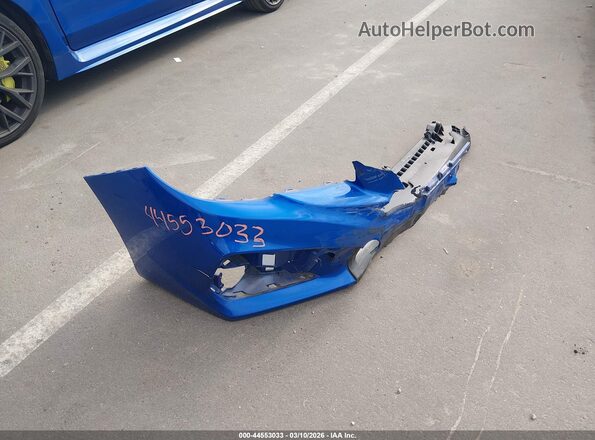 JF1VA2R60K9825532 2019 SUBARU WRX STI Blue Вид щитка приладів
