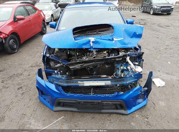JF1VA2S68K9825174 2019 SUBARU WRX STI Blue Вид спереду