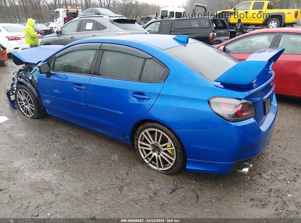 JF1VA2S68K9825174 2019 SUBARU WRX STI Blue Задня ліва чверть