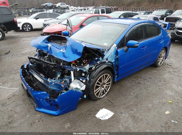 JF1VA2S68K9825174 2019 SUBARU WRX STI Blue Передня ліва чверть