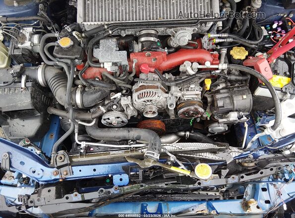 JF1VA2S68K9825174 2019 SUBARU WRX STI Blue Вид ззаду