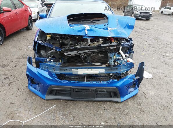 JF1VA2S68K9825174 2019 SUBARU WRX STI Blue Вид щитка приладів