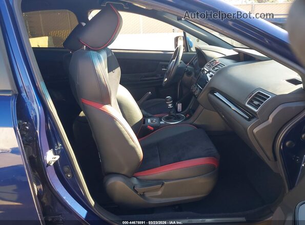 JF1VA2S68M9803100 2021 SUBARU WRX STI Синий Вид салона спереди