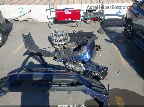 JF1VA2S68M9803100 2021 SUBARU WRX STI Синий Вид щитка приборов