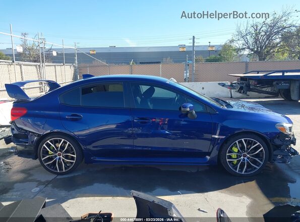 JF1VA2S68M9803100 2021 SUBARU WRX STI Синий Панорамный вид салона 360°
