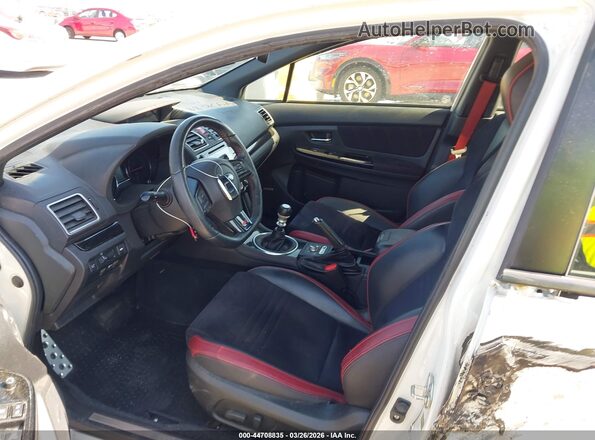 JF1VA2T60M9814686 2021 SUBARU WRX STI White Widok wnętrza z przodu