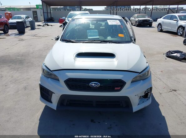 JF1VA2T60M9814686 2021 SUBARU WRX STI White Widok zestawu wskaźników