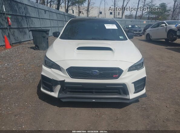 JF1VA2W63M9811020 2021 SUBARU WRX STI White Vista del cuadro de instrumentos