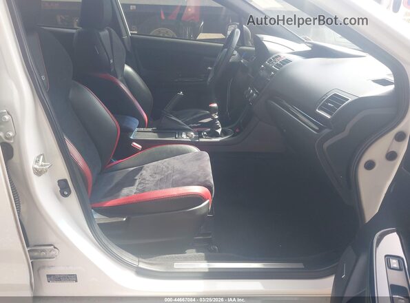JF1VA2W63M9811020 2021 SUBARU WRX STI White Vista interior delantera