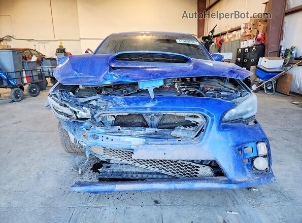 JF1VA2Y61H9836033 2017 SUBARU WRX Blue Widok z przodu