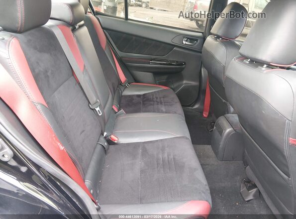 JF1VA2Y69K9800548 2019 SUBARU WRX STI Black Widok naklejki z numerem VIN