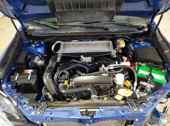JF1VBAA69N9014772 2022 SUBARU WRX Blue უკანა სალონის ხედი