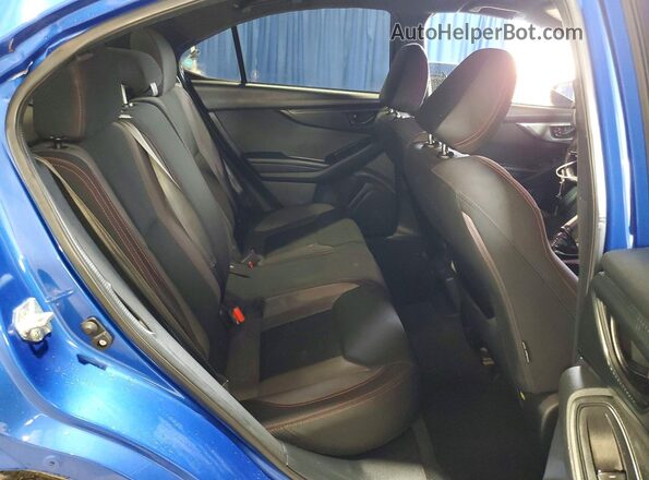 JF1VBAA69N9014772 2022 SUBARU WRX Blue უკანა სავარძლების ხედი