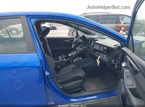 JF1VBAB67P8806801 2023 SUBARU WRX Синий Вид салона спереди