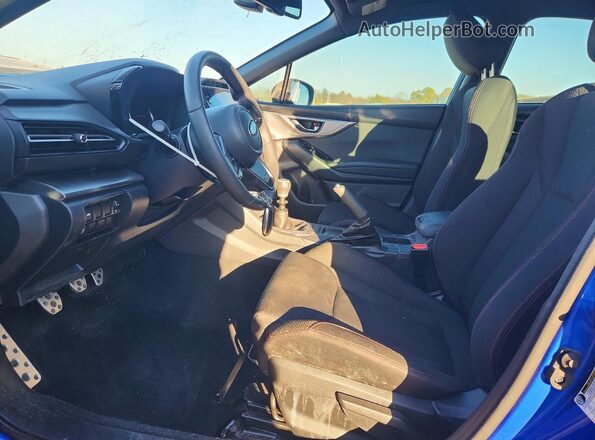 JF1VBAF64N9021170 2022 SUBARU WRX Blue Front interior view