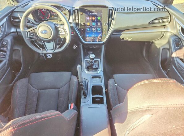 JF1VBAF64N9021170 2022 SUBARU WRX Blue Dashboard view