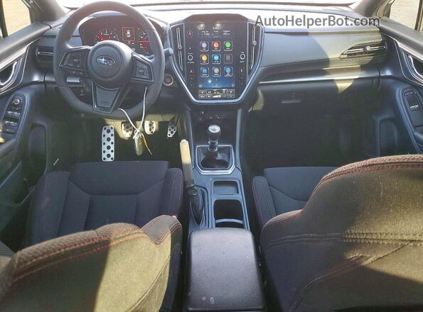 JF1VBAF64P9821924 2023 SUBARU WRX Белый Вид панели приборов