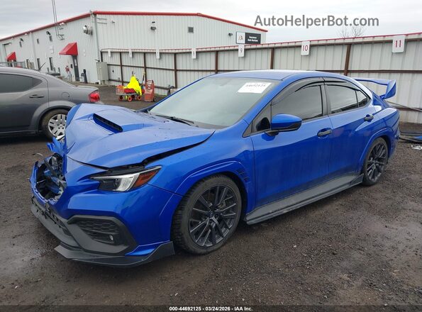 JF1VBAF65N9030332 2022 SUBARU WRX Синий Передняя левая четверть